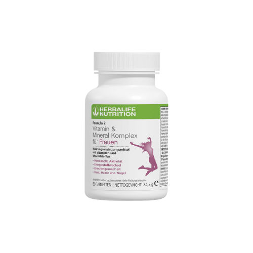 F2 Vitamin & Mineral Komplex für Frauen